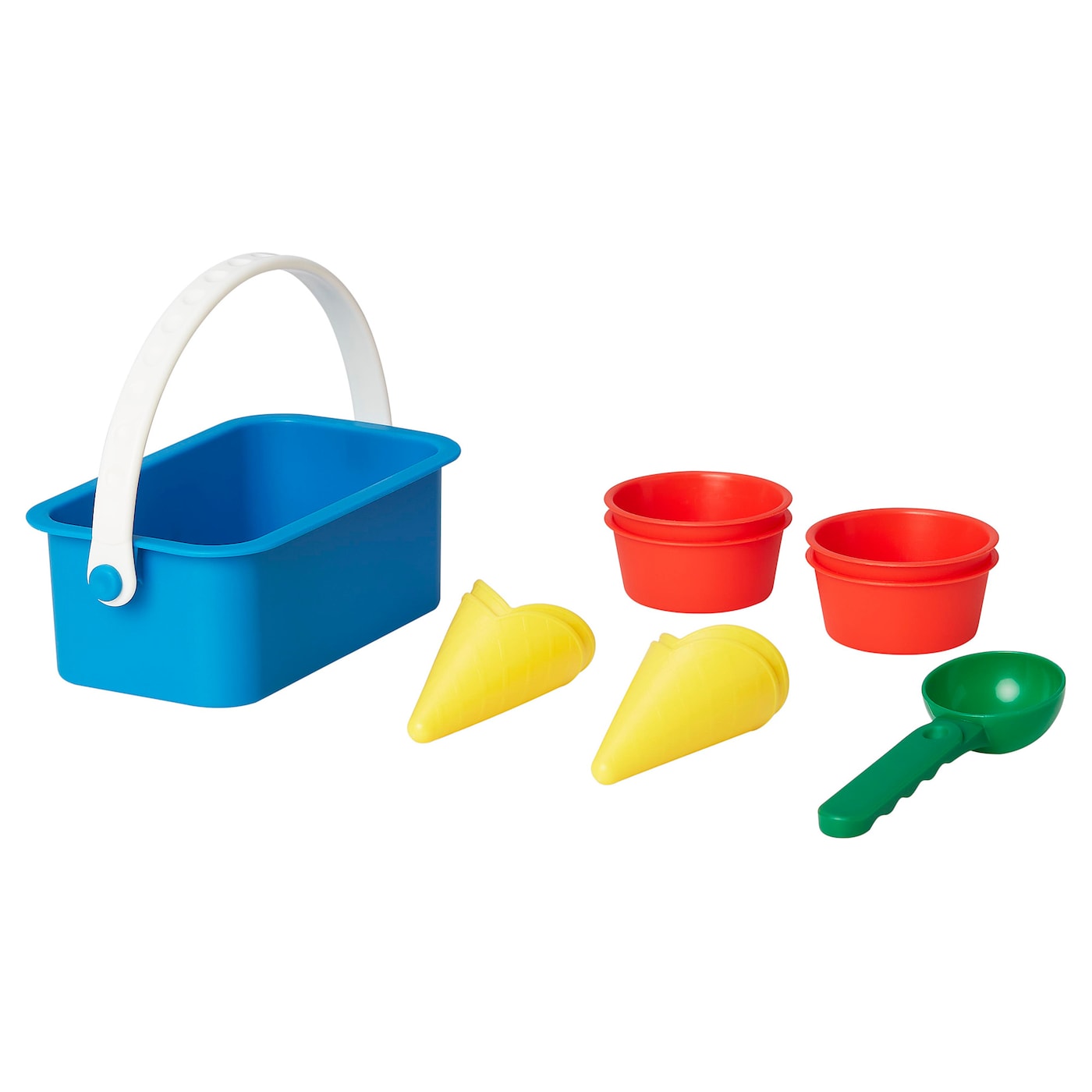 10-Piece Toy Ice Cream Set  |  Physical Play Physical Play Physical Play