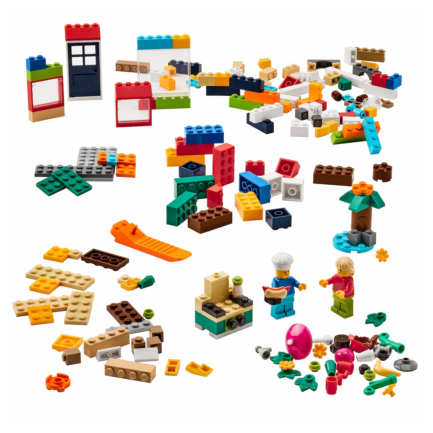 201-Piece Lego® Brick Set, Mixed Colours  |  Kids Arts & Crafts Kids Arts & Crafts Kids Arts & Crafts