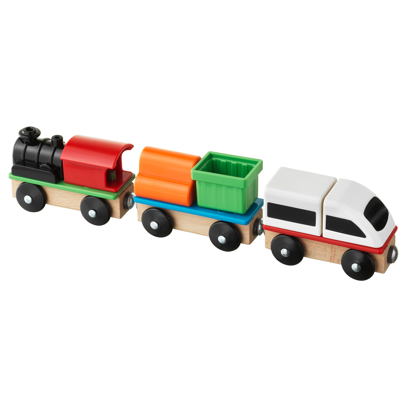 3-Piece Train Set  |  Wooden Toys Wooden Toys Wooden Toys