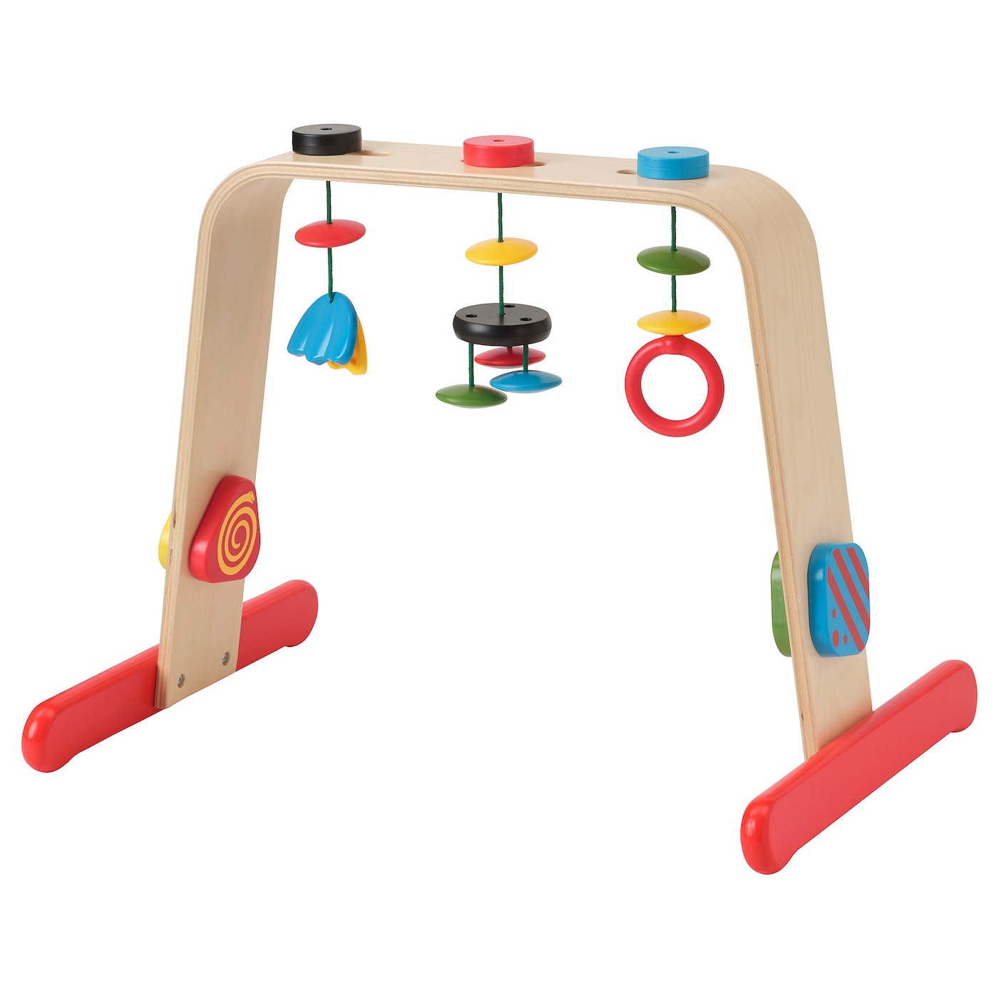 Baby Gym, Birch/Multicolour  |  Baby Toys Baby Products Baby Toys