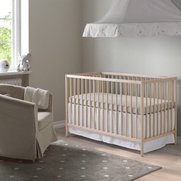 Cot, Beech  |  Nursery Furniture Baby Products Nursery Furniture