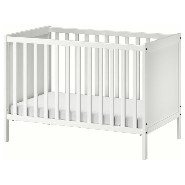 Cot, White  |  Nursery Furniture Baby Products Nursery Furniture