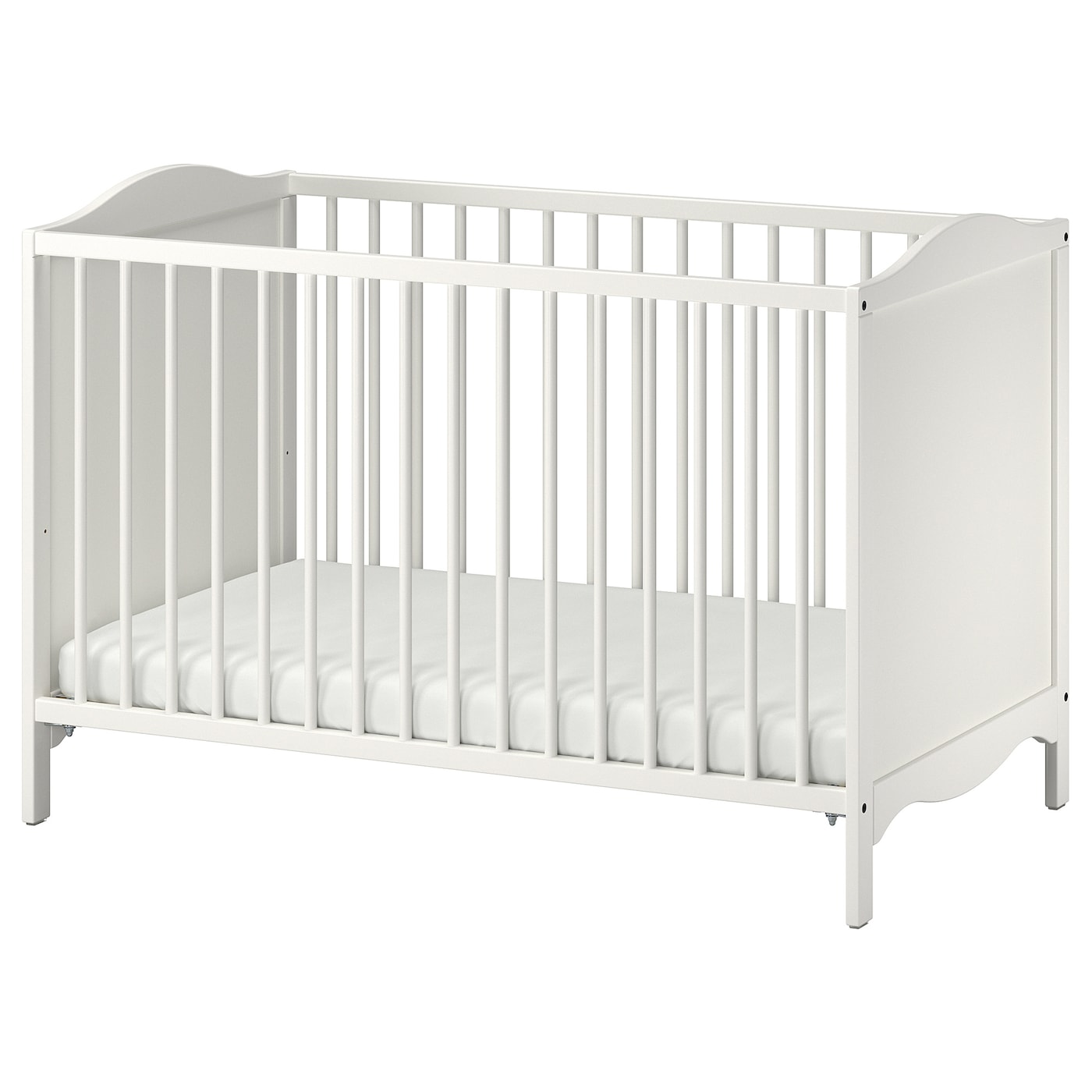 Cot, White  |  Nursery Furniture Baby Products Nursery Furniture