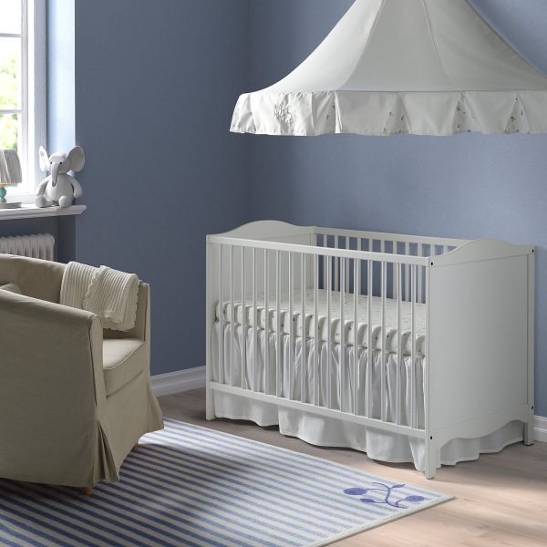 Cot, White  |  Nursery Furniture Baby Products Nursery Furniture