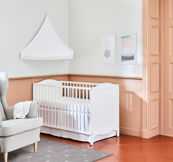 Cot, White  |  Nursery Furniture Baby Products Nursery Furniture