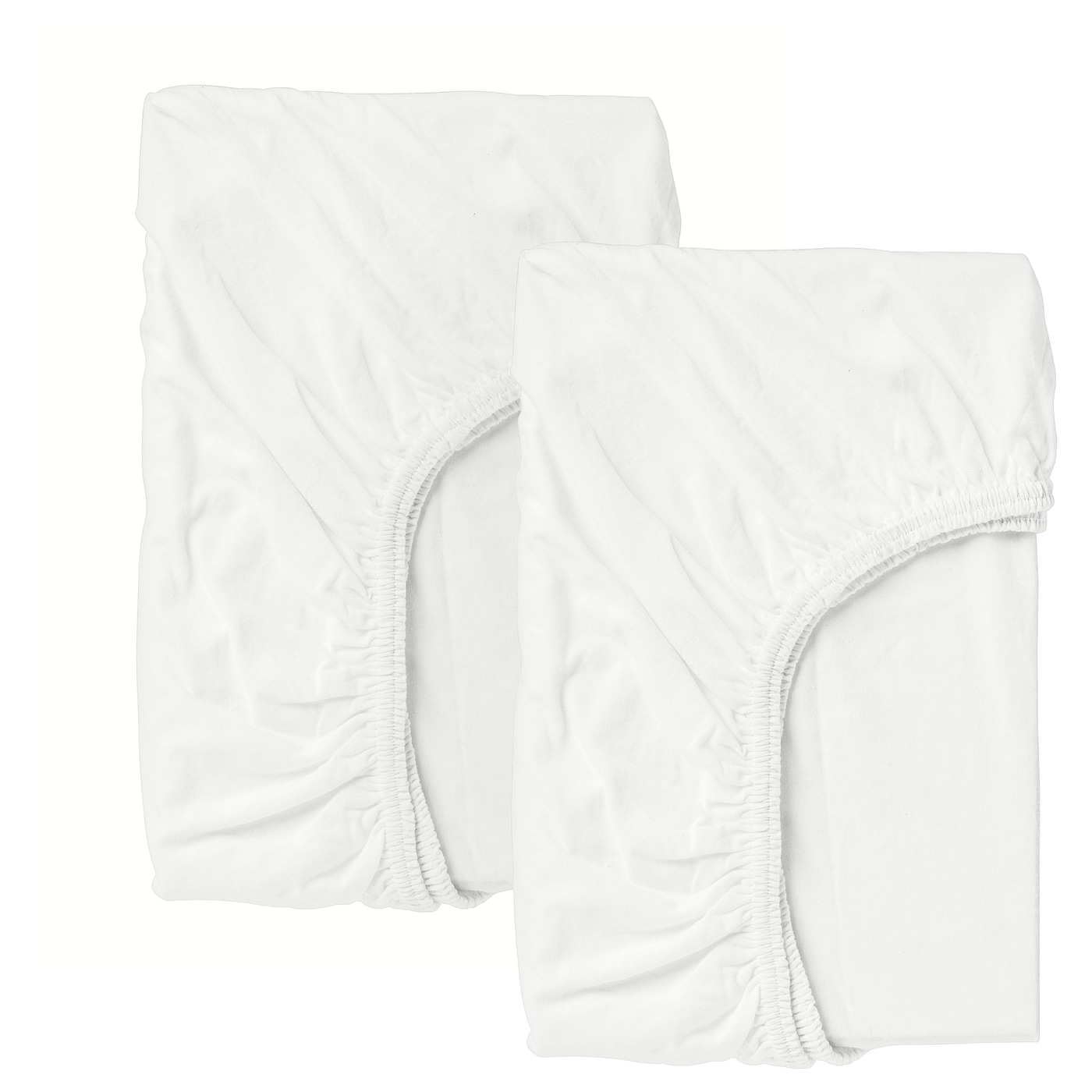 Fitted Sheet For Cot, White  |  Baby Textiles Baby Products Baby Textiles