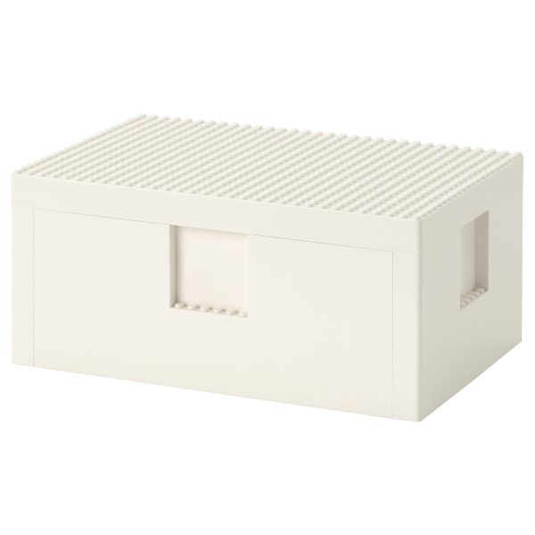 Lego® Box With Lid, White  |  Kids Arts & Crafts Kids Arts & Crafts Kids Arts & Crafts