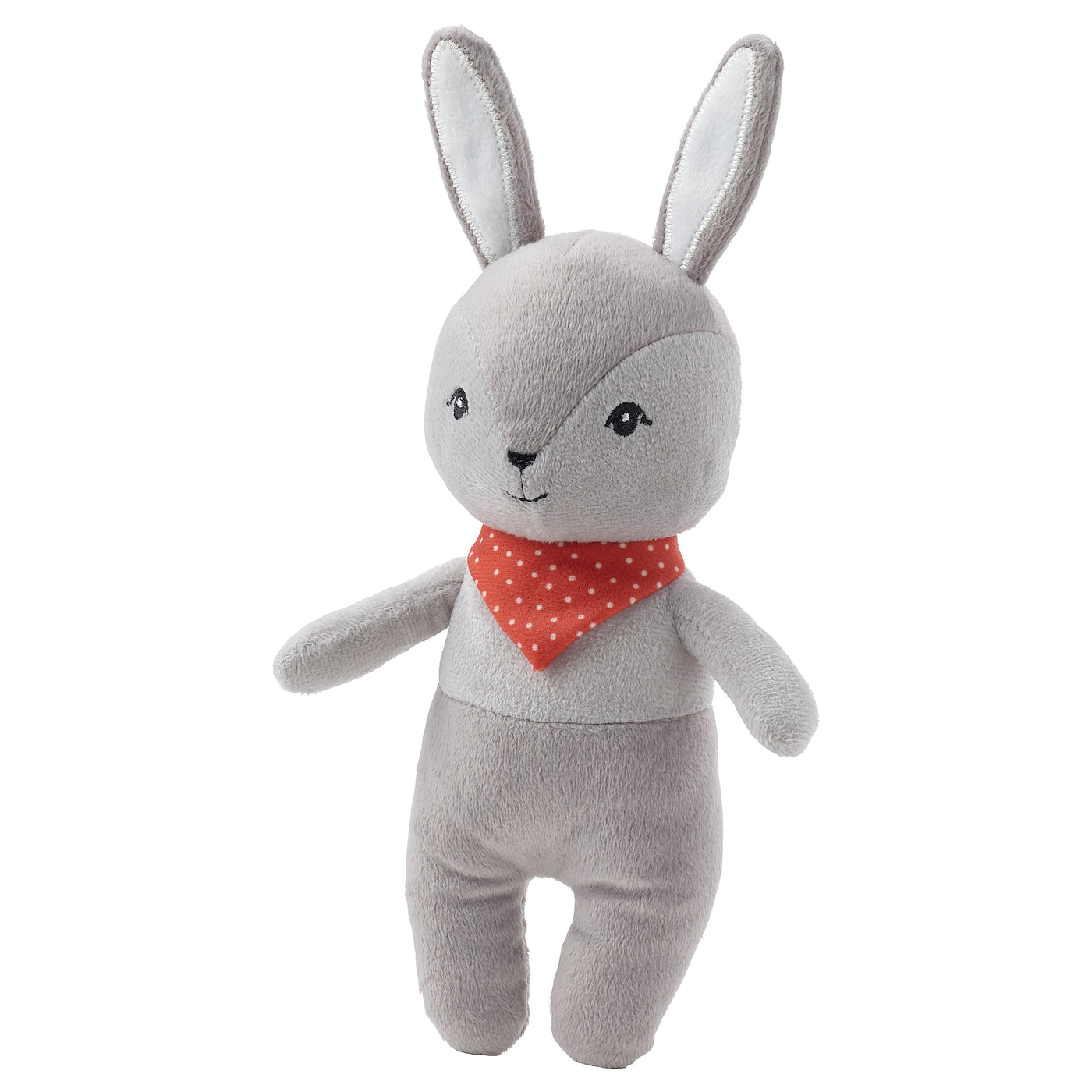 Squeaky Soft Toy, Grey/Red  |  Baby Toys Baby Products Baby Toys