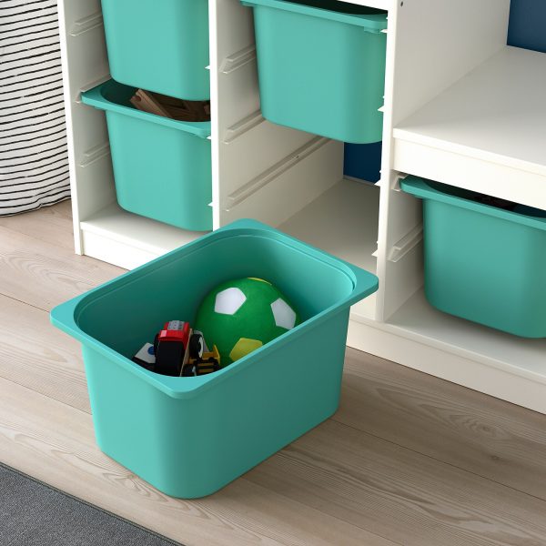 Storage Combination, White/Turquoise  |  Toy Storage Toy Storage Toy Storage