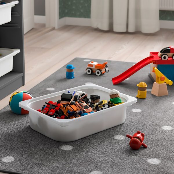 Storage Combination With Boxes, Grey/White  |  Toy Storage Toy Storage Toy Storage