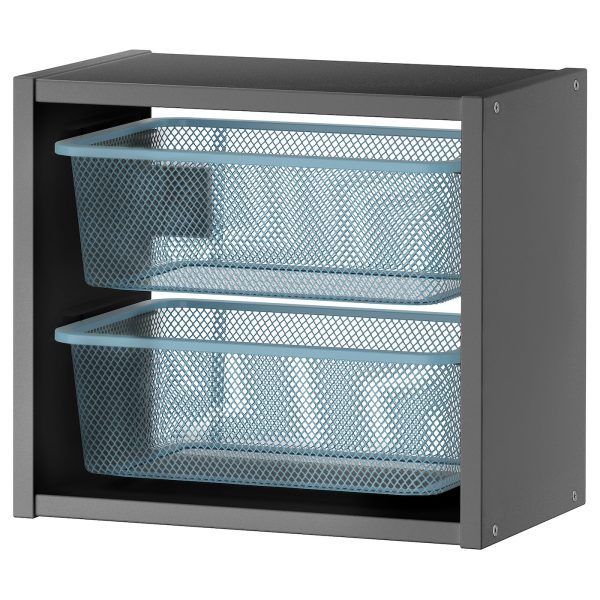 Wall Storage, Grey/Grey-Blue  |  Toy Storage Toy Storage Toy Storage