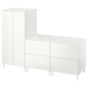 Wardrobe, White White/With 2 Chest Of Drawers  |  Children’s Storage & Organisation Baby Products Children's Storage & Organisation