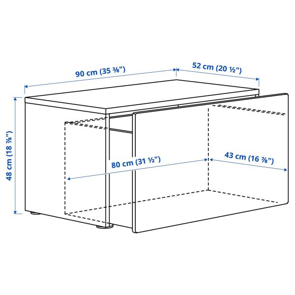 Wardrobe With Pull-Out Unit, White White/With Storage Bench  |  Children’s Storage & Organisation Baby Products Children's Storage & Organisation