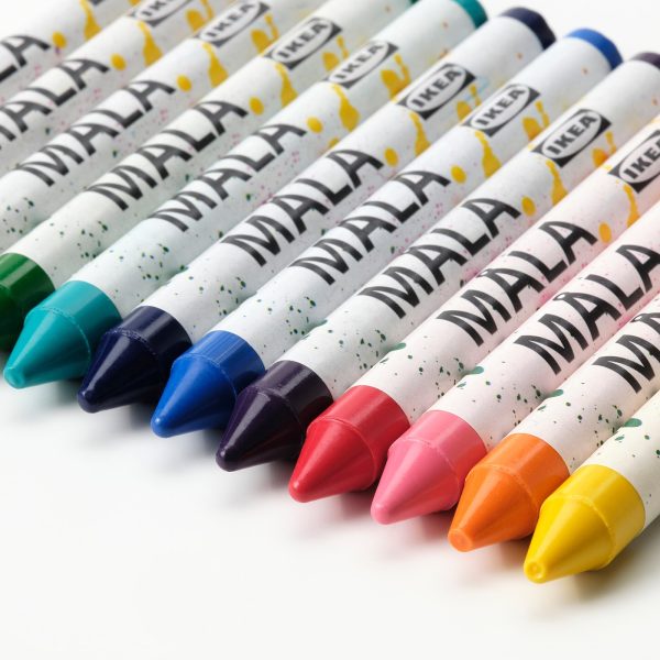 Wax Crayon, Mixed Colours  |  Kids Arts & Crafts Kids Arts & Crafts Kids Arts & Crafts