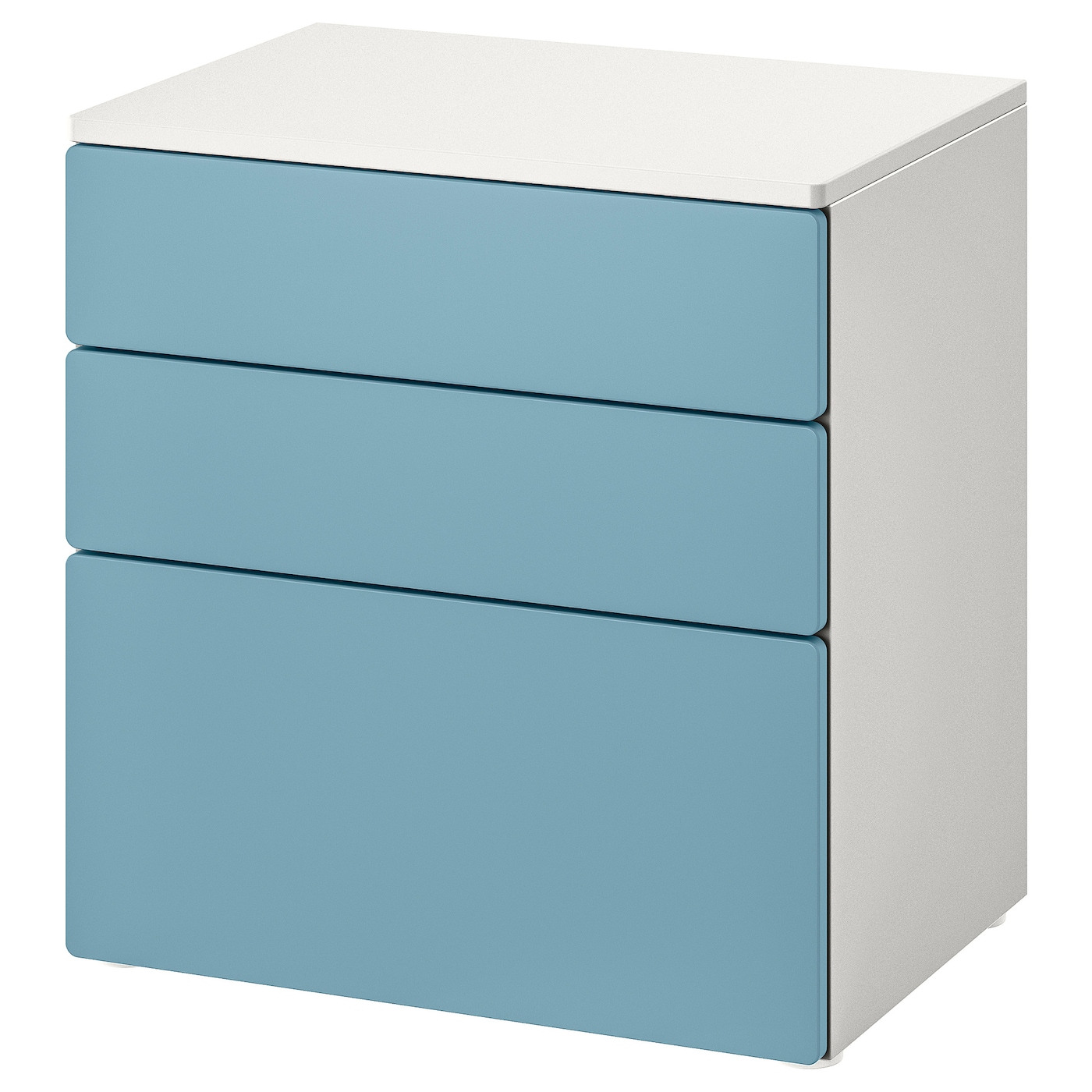 Chest Of 3 Drawers, White/Blue  |  Children’s Storage & Organisation Baby Products Children's Storage & Organisation