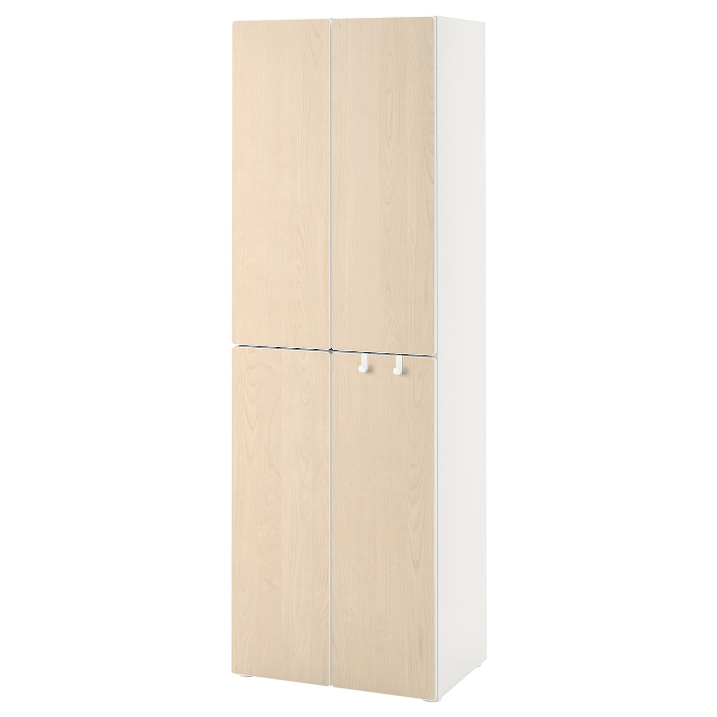 Wardrobe, White Birch/With 2 Clothes Rails  |  Children’s Storage & Organisation Baby Products Children's Storage & Organisation