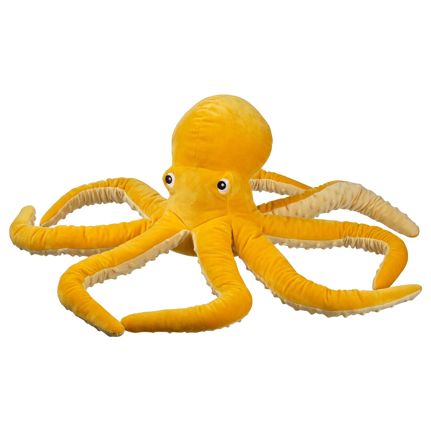 Soft Toy, Octopus/Yellow  |  Soft Toys Soft Toys Soft Toys