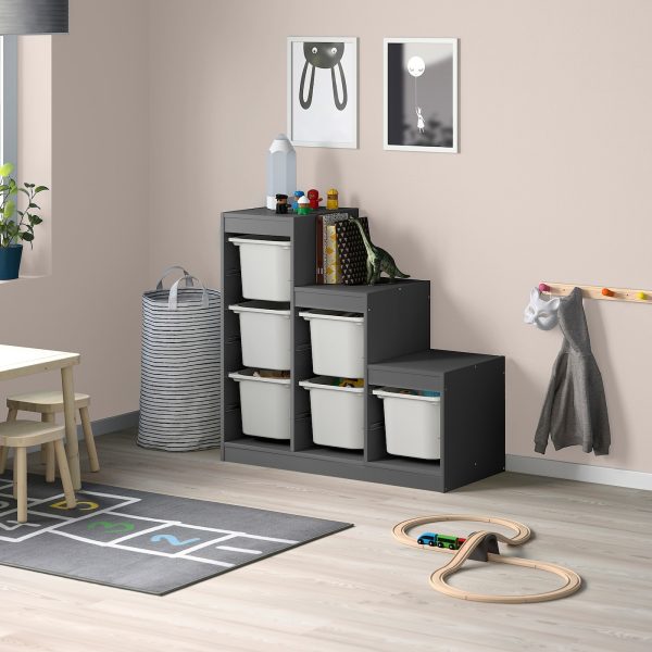 Storage Combination, Grey/Grey  |  Toy Storage Toy Storage Toy Storage