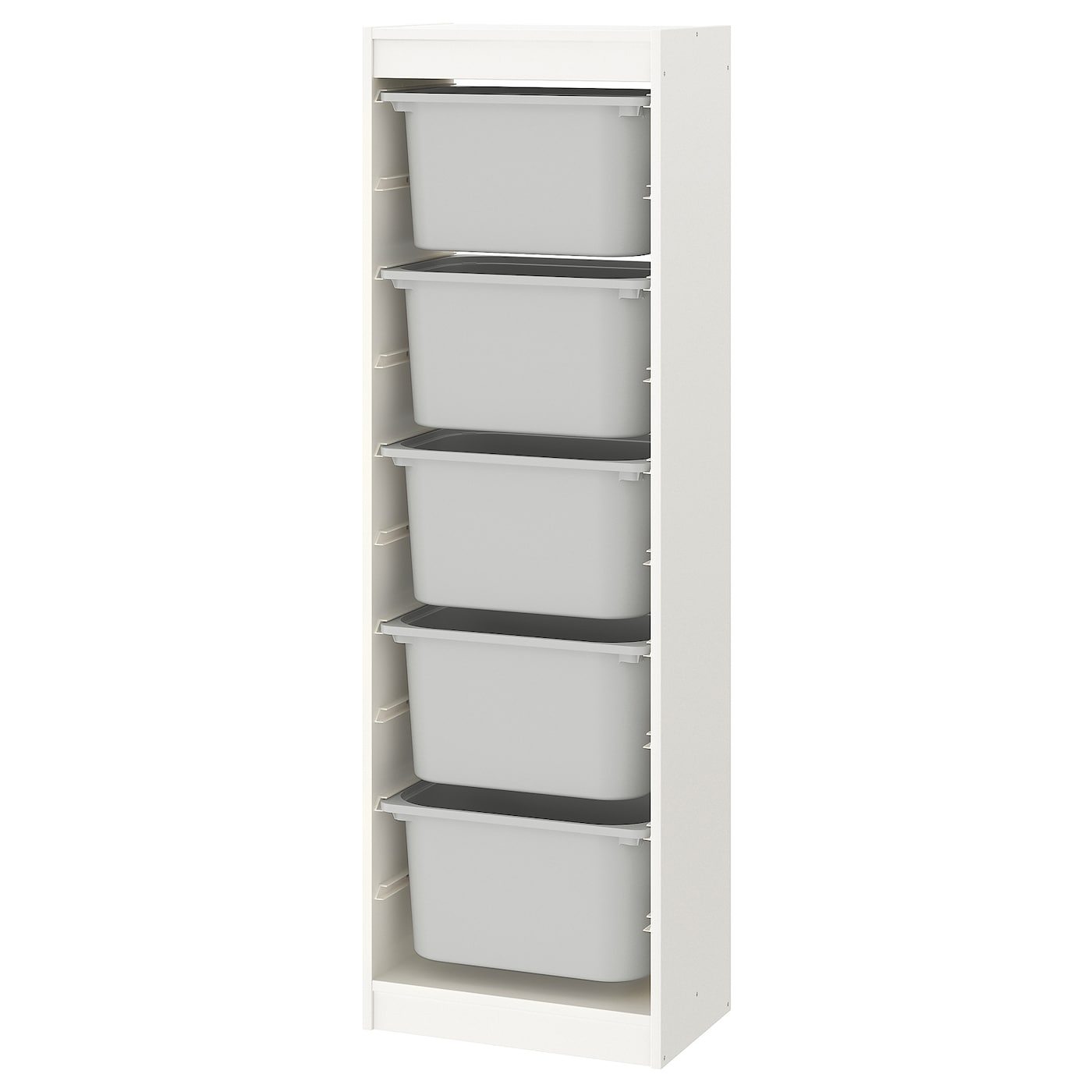 Storage Combination With Boxes, White/Grey  |  Toy Storage Toy Storage Toy Storage